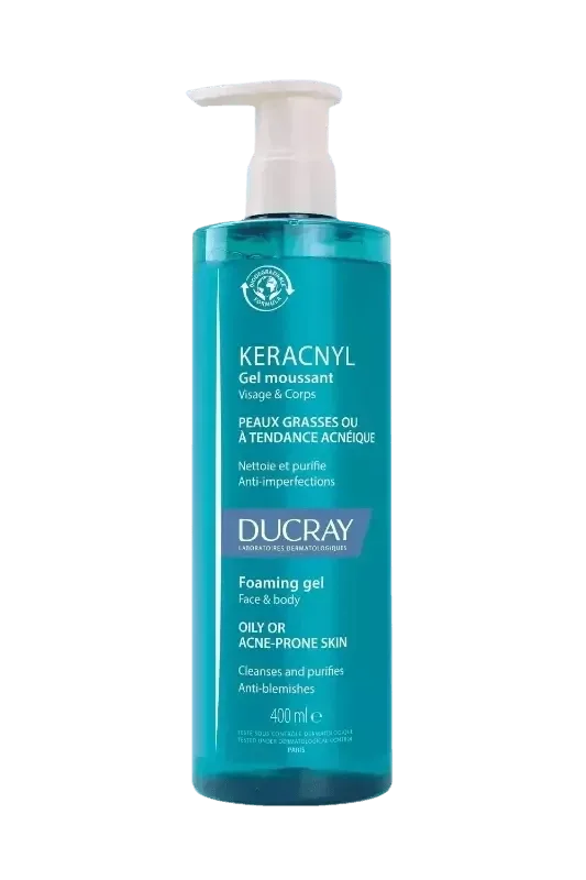 DUCRAY Keracnyl pjenušavi gel 400 ml