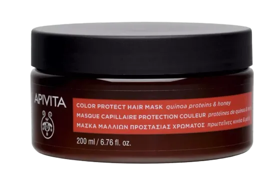 APIVITA Maska za zaštitu obojane kose sa suncokretom i medom, 200ml