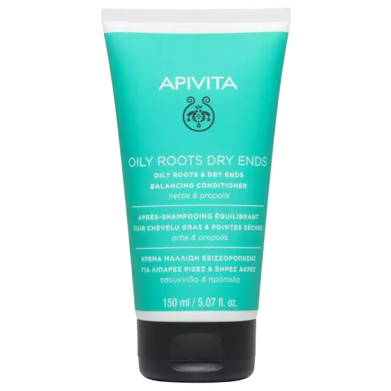 APIVITA Regenerator za masno vlasište i suhe vrhove s koprivom i medom, 150 ml