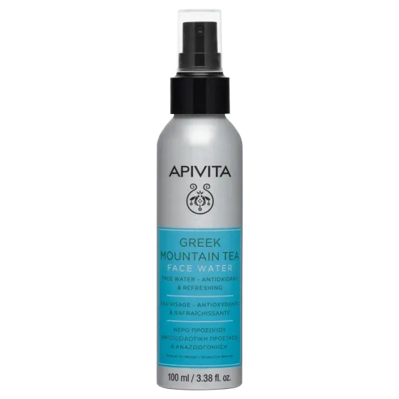 APIVITA Vodica za lice s grčkim planinskim čajem, 100 ml