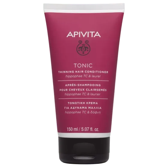 APIVITA Tonik regenerator za tanku kosu s pasjim trnom i lovorom, 150 ml