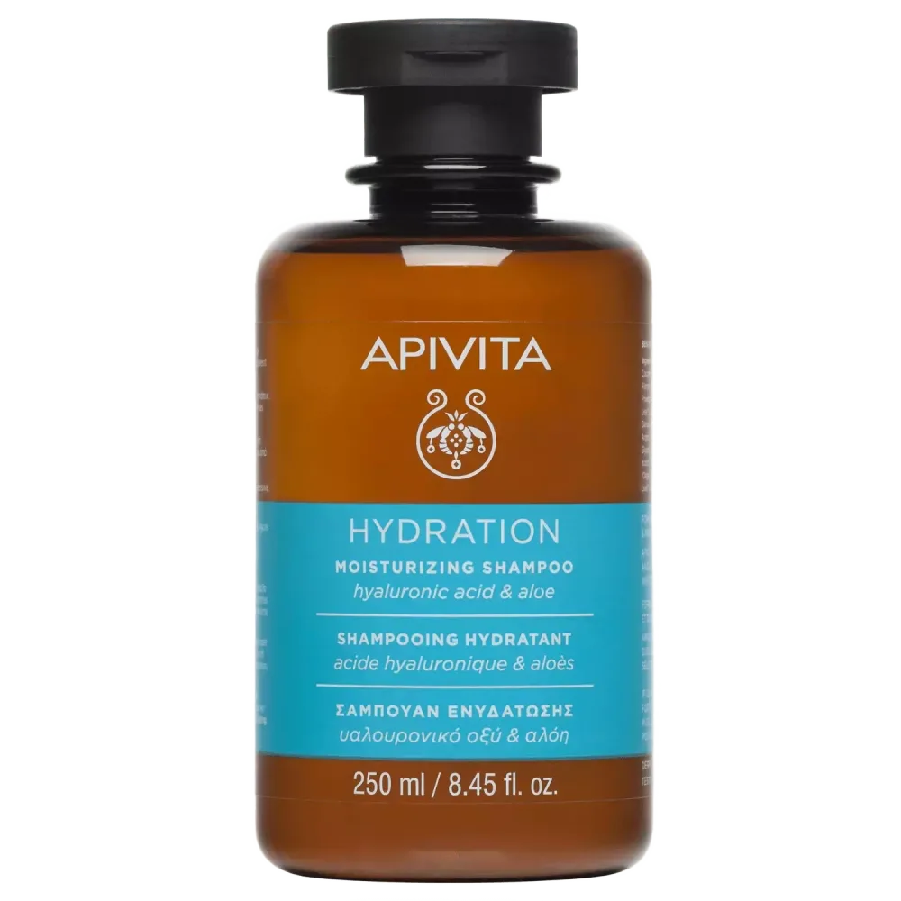 APIVITA šampon za hidrataciju s hijaluronskom kiselinom i aloe verom, 250 ml