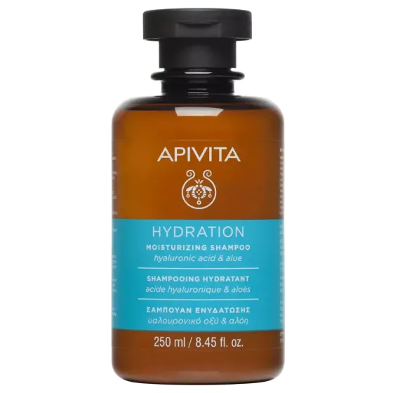 APIVITA šampon za hidrataciju s hijaluronskom kiselinom i aloe verom, 250 ml