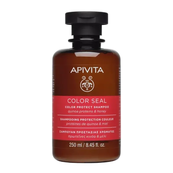 APIVITA šampon za obojanu kosu sa suncokretom i medom, 250 ml