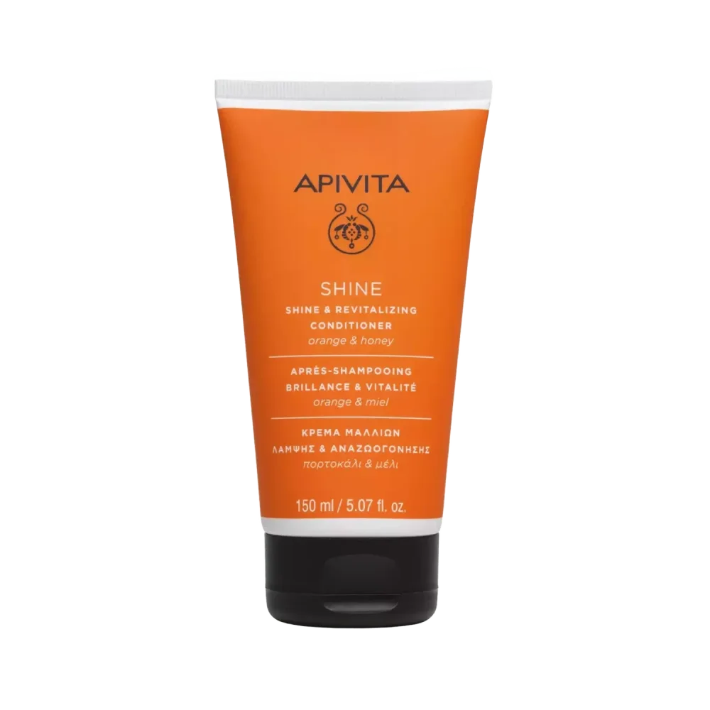 APIVITA Regenerator za sjaj i revitalizaciju za sve tipove kose s narančom i medom, 150 ml