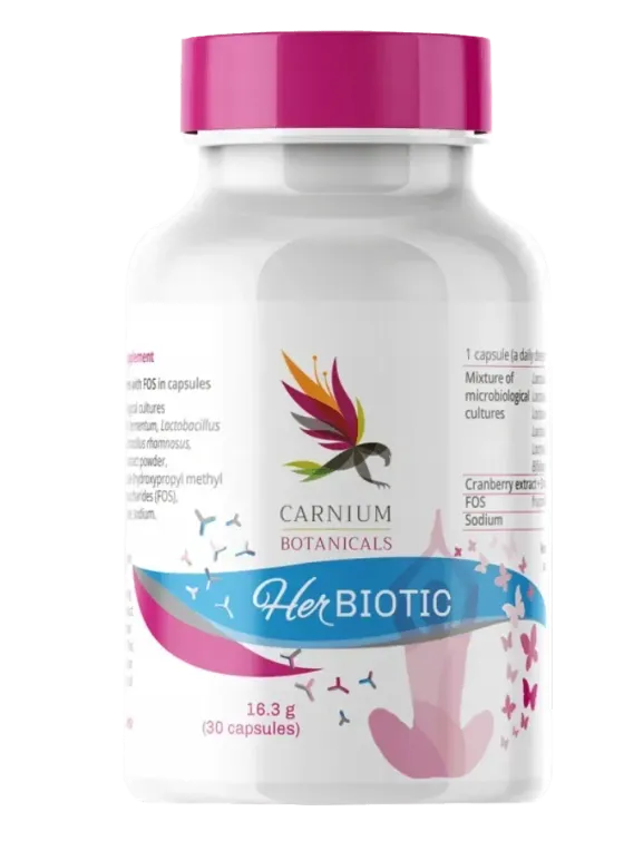 Her Biotic probiotik za žene, 30 kapsula