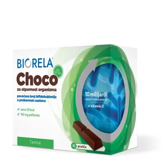 Biorela® Choco Tamna 10 prutića
