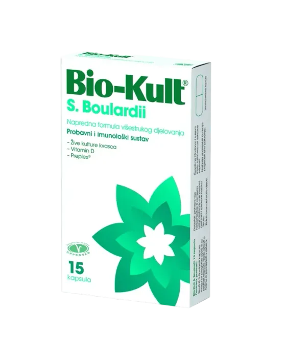 BIO-KULT S.BOULARDII 15 kapsula