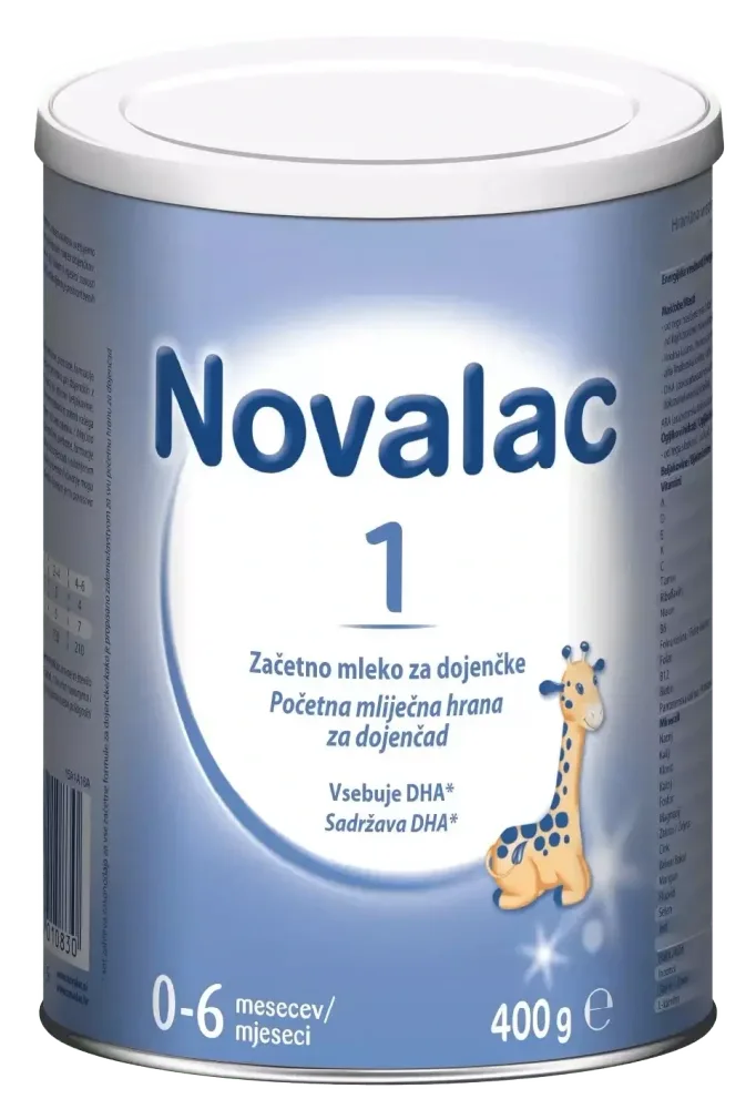 Novalac 1, početna mliječna hrana za dojenčad, 400 g