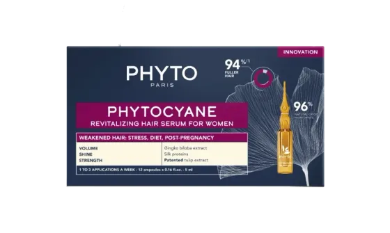 Phyto PHYTOCYANE tretman protiv reaktivnog ispadanja kose Ž 12x5ml