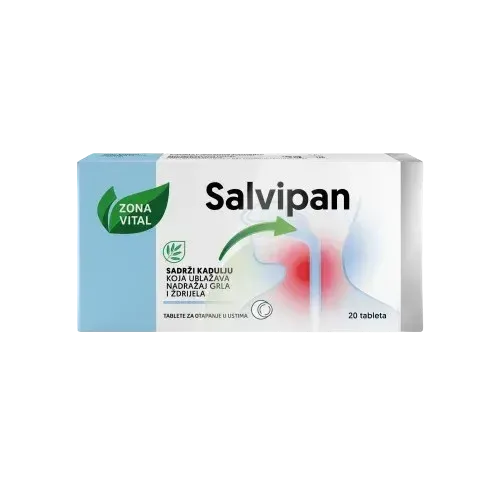 ZONA VITAL SALVIPAN TABLETE ZA OTAPANJE U USTIMA, 20 tableta