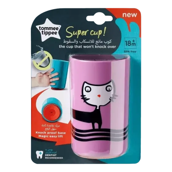Tommee Tippee Super "no knock" čaša 300 ml, čaša koja se ne može prevrnuti