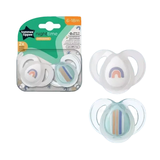 Tommee Tippee "Night" dude varalice, 6 - 18 mjeseci, 2 kom