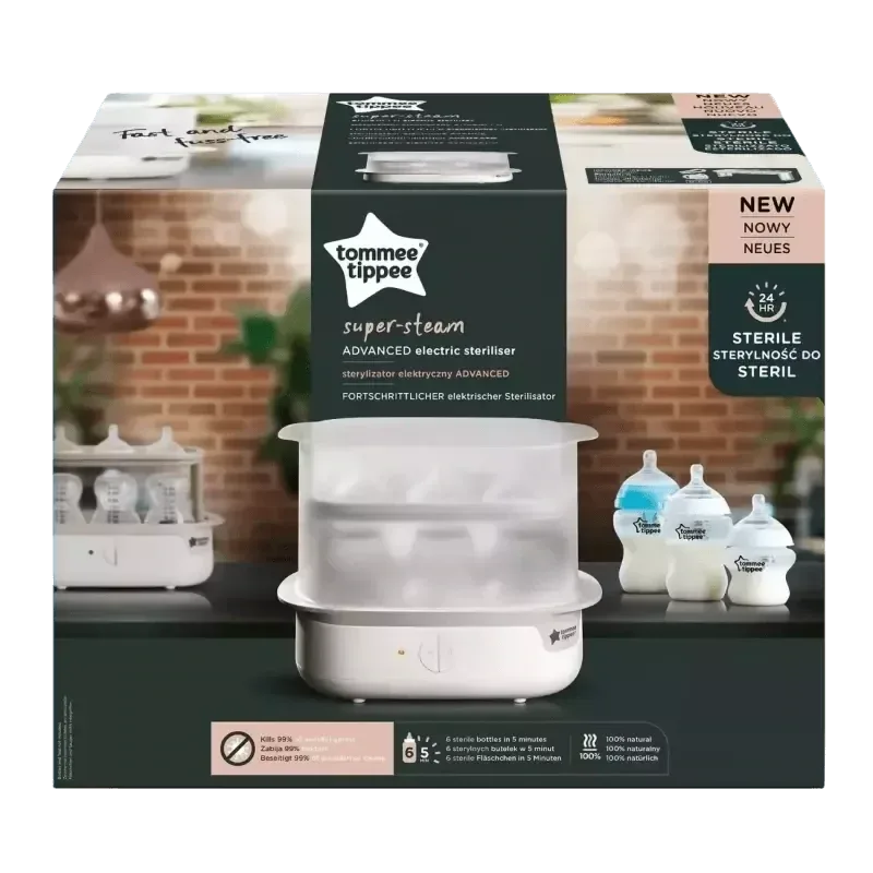 Tommee Tippee "Advanced" električni sterilizator s priborom