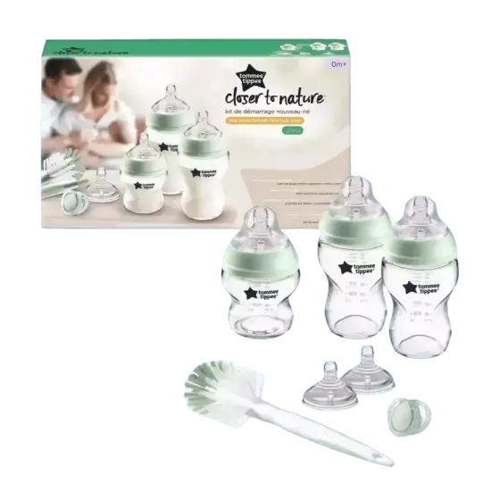 Tommee Tippee closer to nature set staklenih bočica za hranjenje