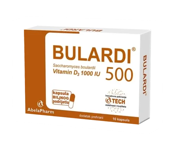 Abela Pharm Bulardi 500, 10 kapsula