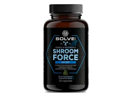 Solve Labs Shroom force, 30 kapsula