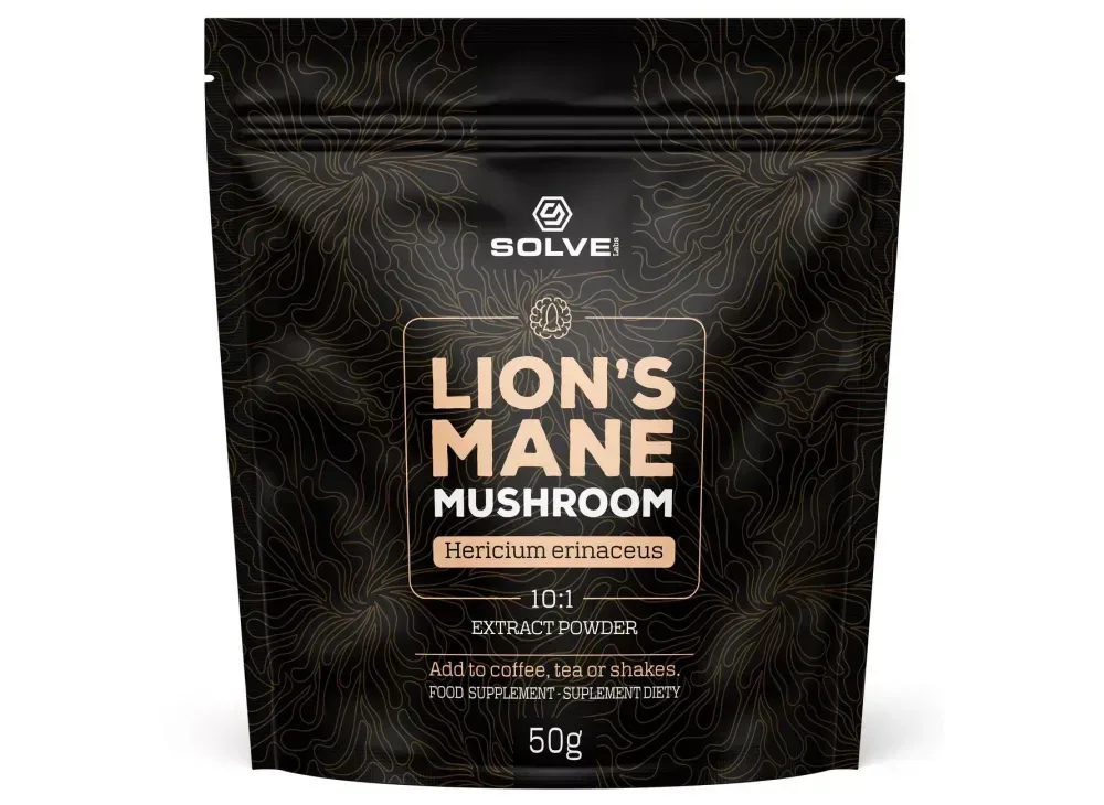 Solve Labs Lions mane 10:1 extract powder, 50g
