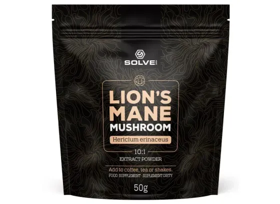 Solve Labs Lions mane 10:1 extract powder, 50g