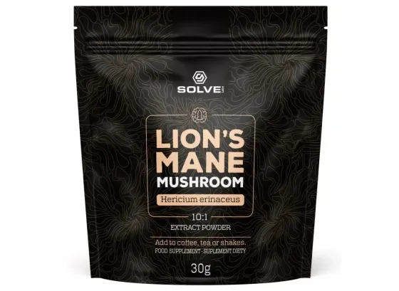 Solve Labs Lions mane 10:1 extract powder, 30g