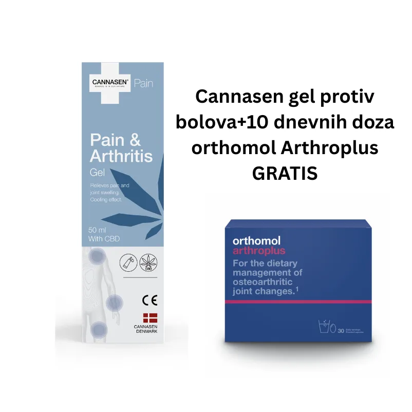 Cannasen Pain&Arthritis gel protiv bolova sa CBD-om 50ml