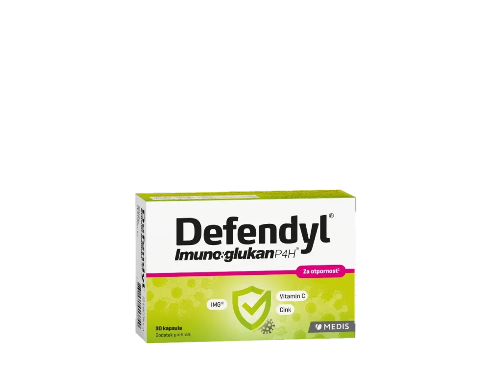 Defendyl-Imuno&glukan P4H® D3 kapsule, 30 kapsula