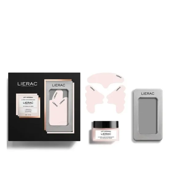 Lierac Set Lift Integral dnevna krema + jastučići