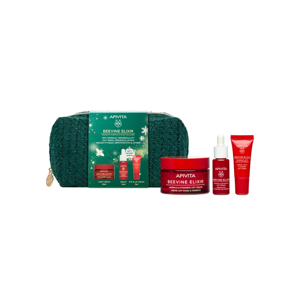 Apivita Set Beevine Elixir lagana krema + serum + krema za oči