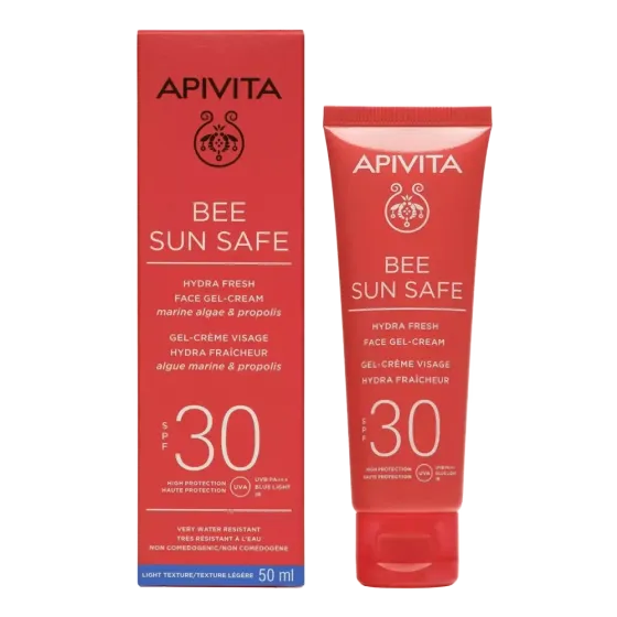 APIVITA Bee Sun Safe hidratantna gel-krema za lice SPF30, 50 ml