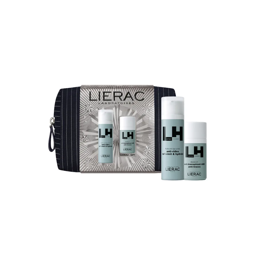 Lierac Set Homme Anti-Age fluid + deo roll-on