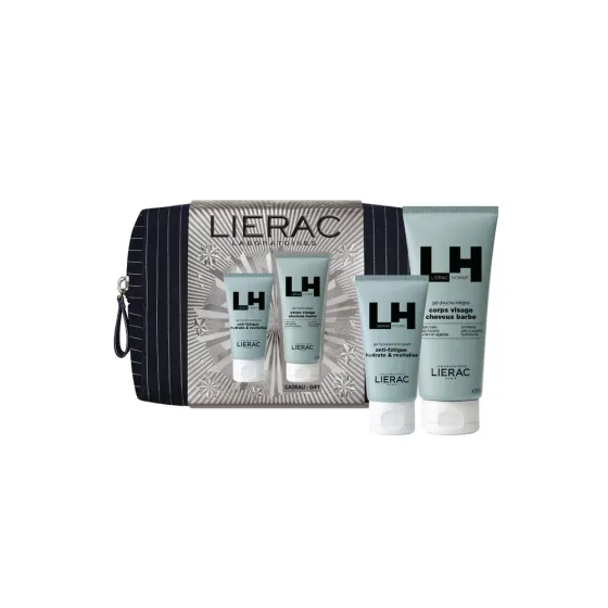 Lierac Set Homme hidratantni gel za lice + gel za tuširanje