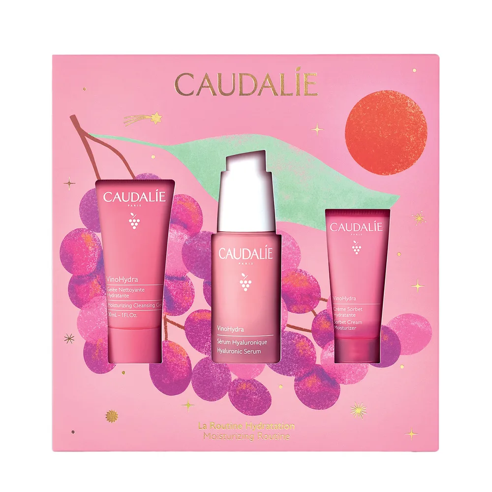 CAUDALIE VinoHydra set – rutina hidratacije (gel, serum, krema)