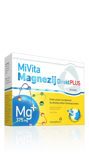 MiVita Magnezij Direkt plus, granule, 20 vrećica