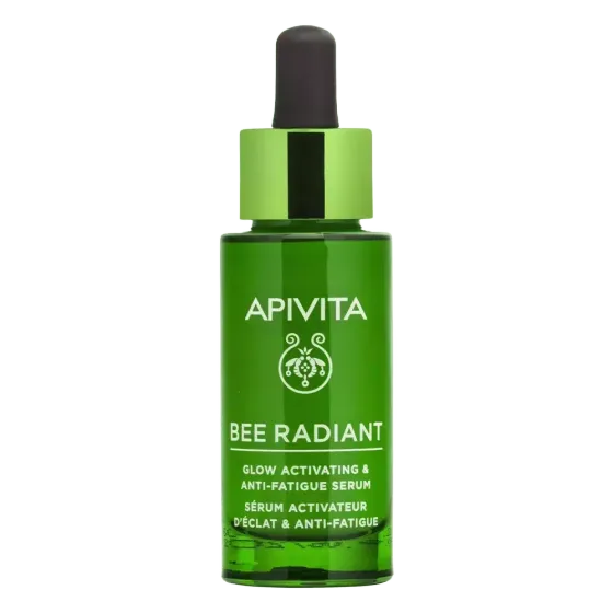 APIVITA Bee Radiant  serum za sjaj kože i protiv znakova umora, 30 ml