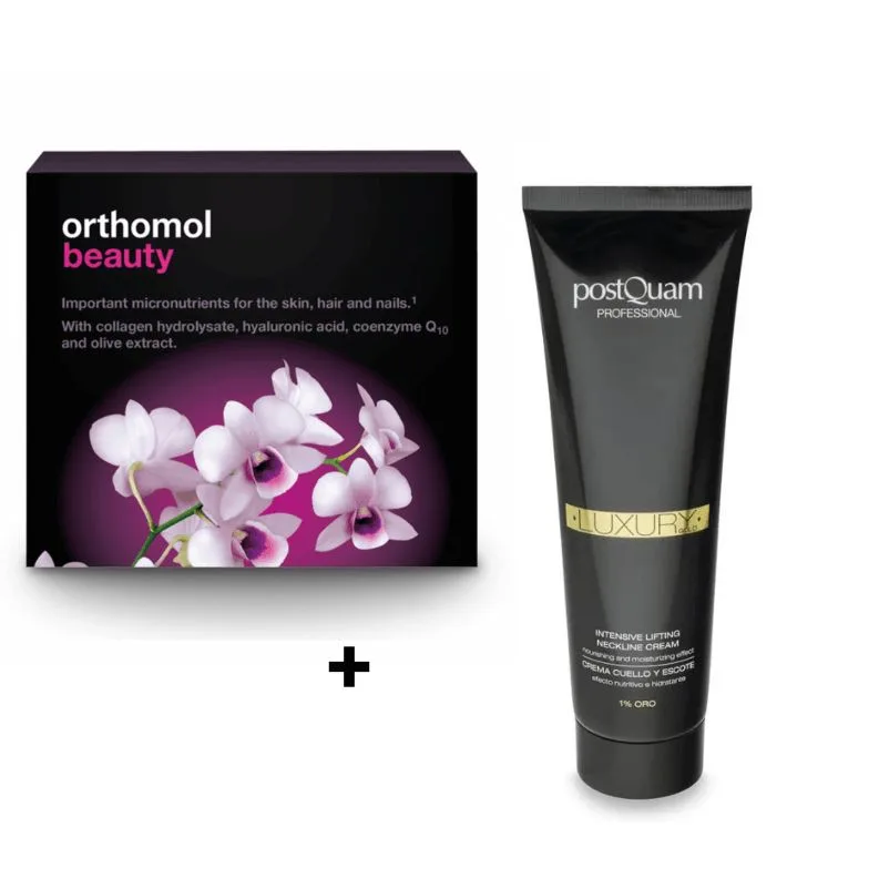 Orthomol Beauty i PostQuam Luxury Gold Krema