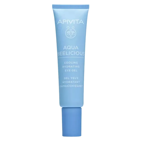 APIVITA Aqua Beelicious hidratantni gel za područje oko očiju s efektom hlađenja, 15 ml