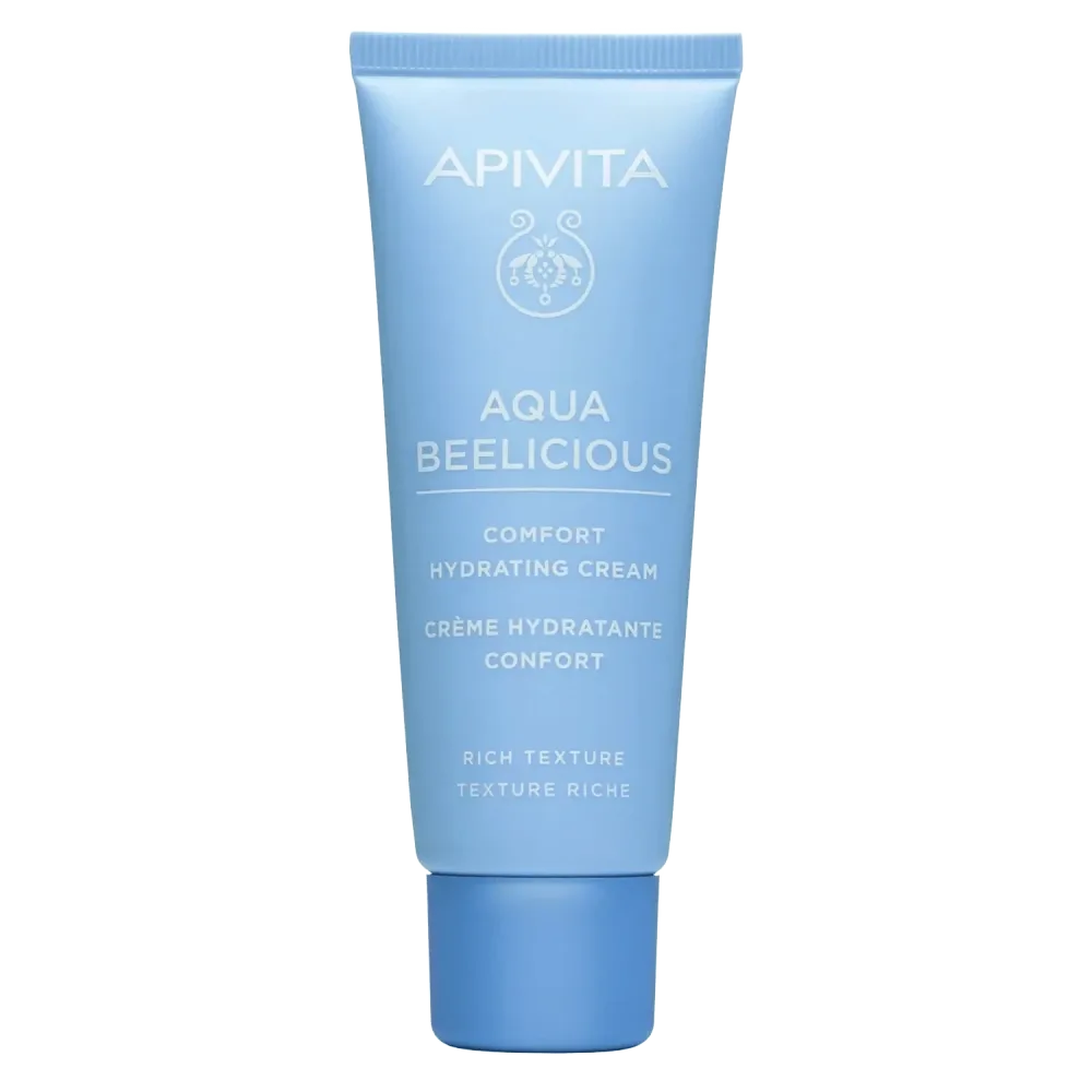 APIVITA Aqua Beelicious hidratantna krema bogate teksture, 40 ml