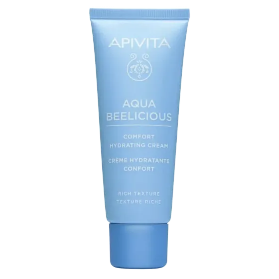 APIVITA Aqua Beelicious hidratantna krema bogate teksture, 40 ml