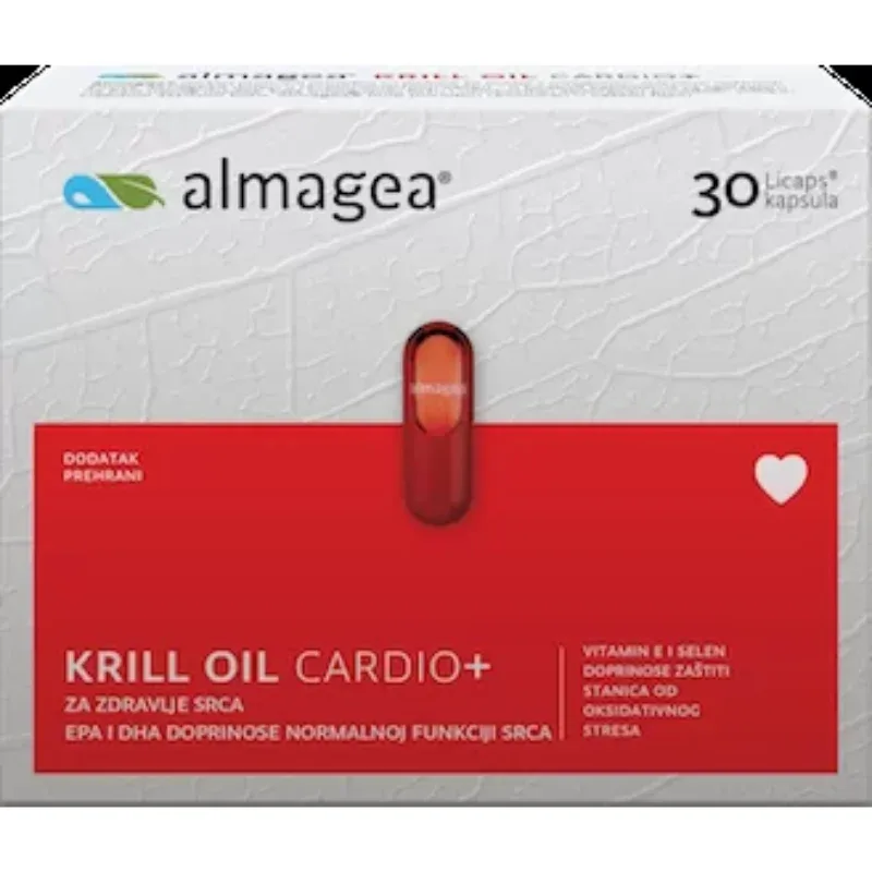Almagea KRILL OIL CARDIO+ — 30 kapsula
