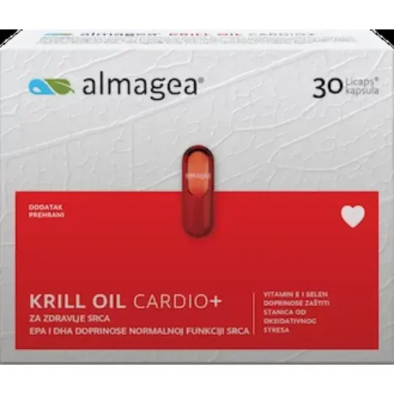 Almagea KRILL OIL CARDIO+ — 30 kapsula