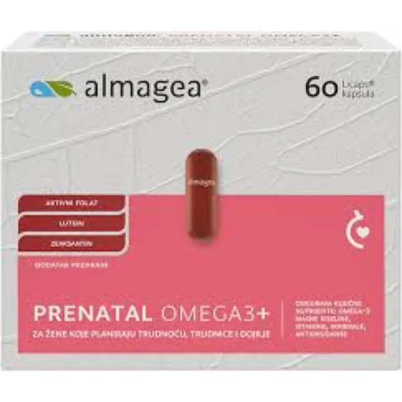 Almagea PRENATAL OMEGA3+ — 60 kapsula