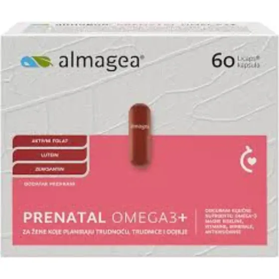 Almagea PRENATAL OMEGA3+ — 60 kapsula